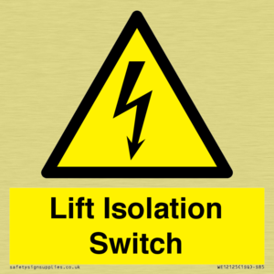 Lift Isolation Switch